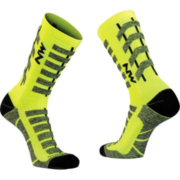 Northwave Husky Ceramic Tech socks-Yellow fluo-S
